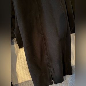 SPANX The Perfect Pant Ankle Back Seam Skinny Black size Large